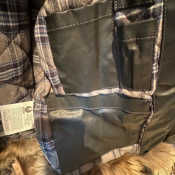 Belstaff Bomber-Style Jacket with Real Fur Trim - Picture 7 of 13